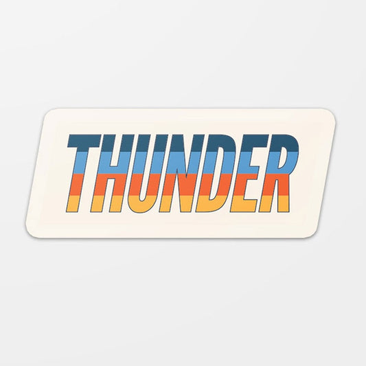 Thunder Sweatband Sticker
