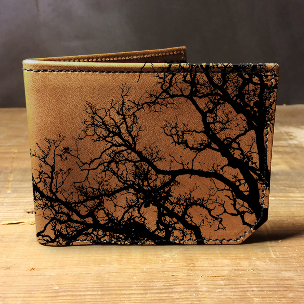 Wallet Tree Backerton Leather Wallet - Trees – Blue Seven