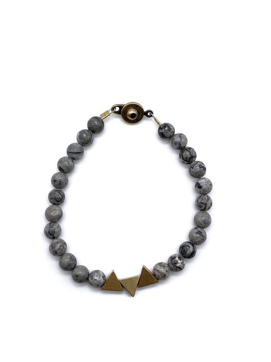 Map Jasper Duluth Bracelet