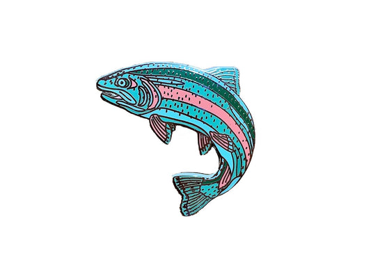 Trout Enamel Pin