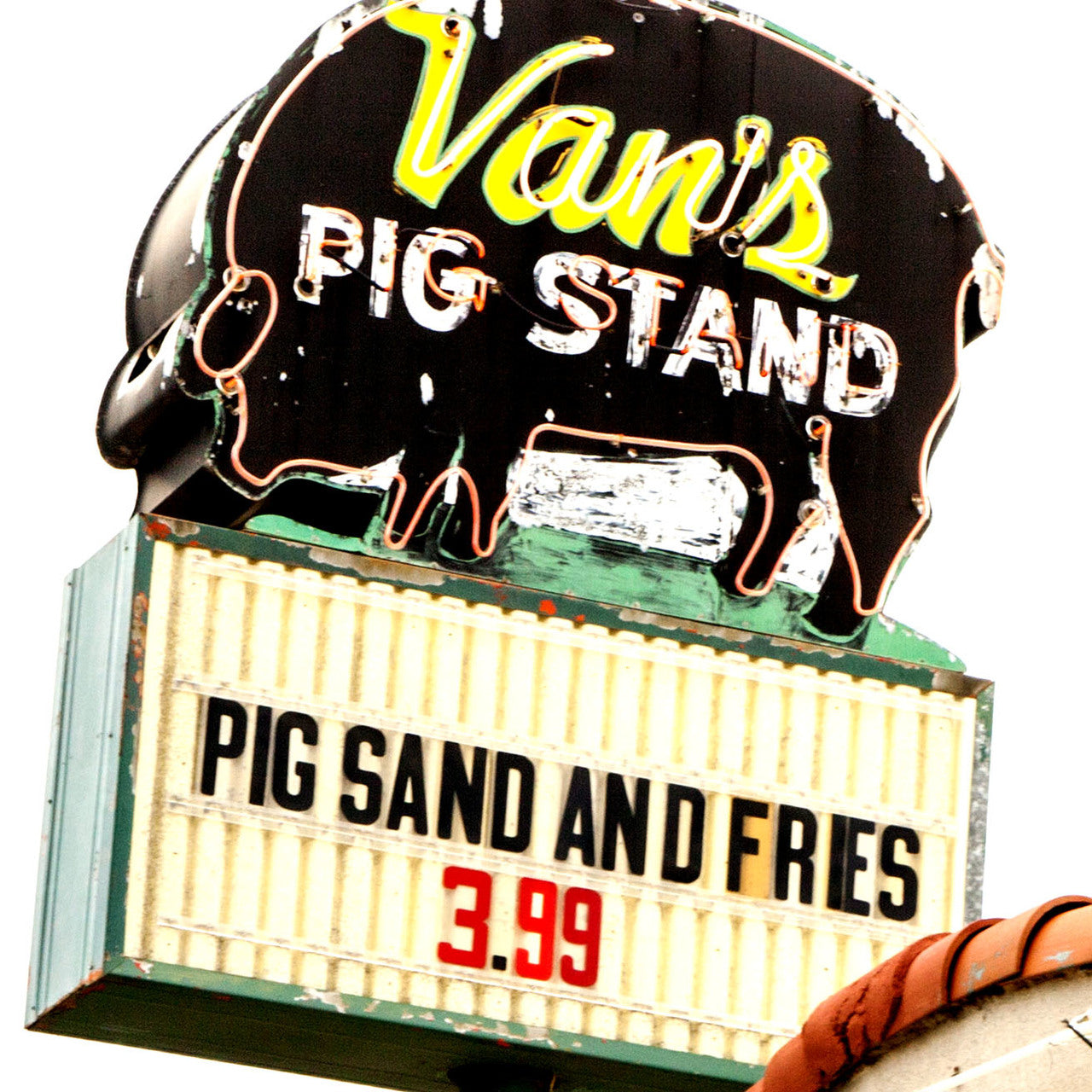 Van's Pig Stand Coaster