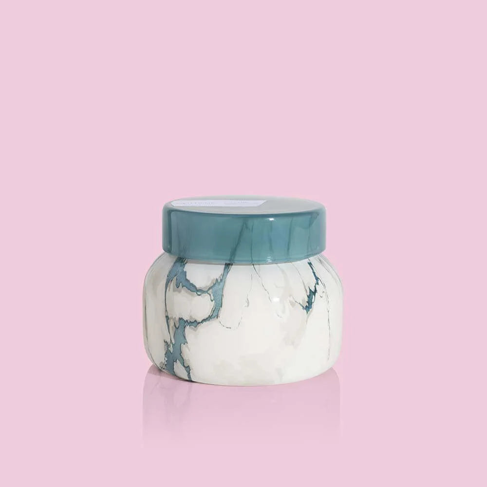 Modern Marble Petite Jar - Volcano