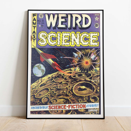 Vintage Weird Science Print