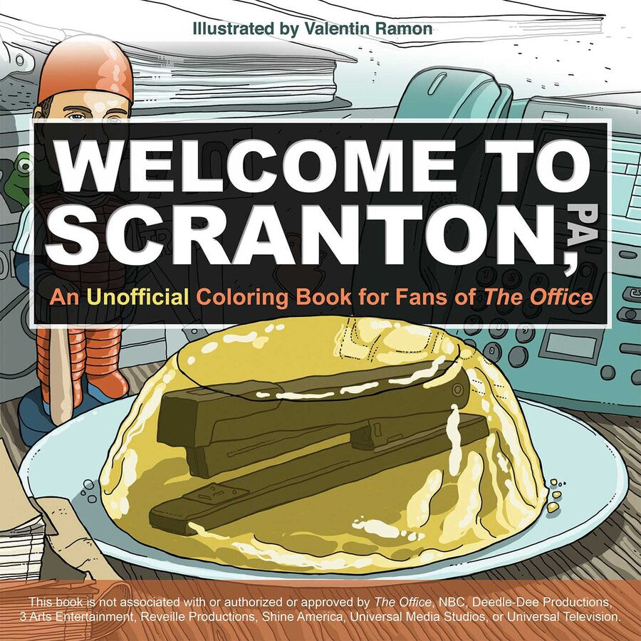 Welcome To Scranton Coloring Book