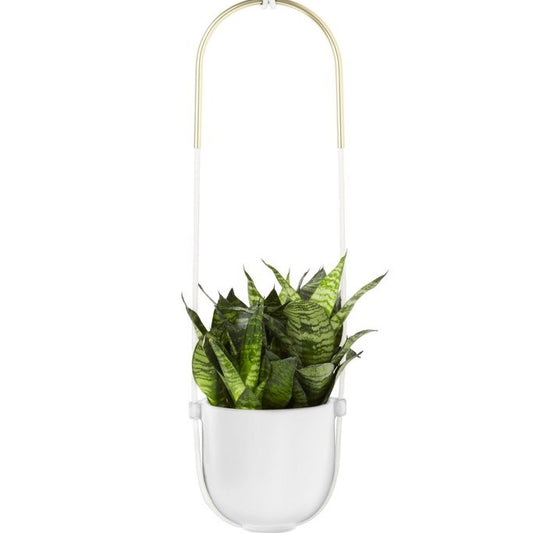 Bolo Planter - White