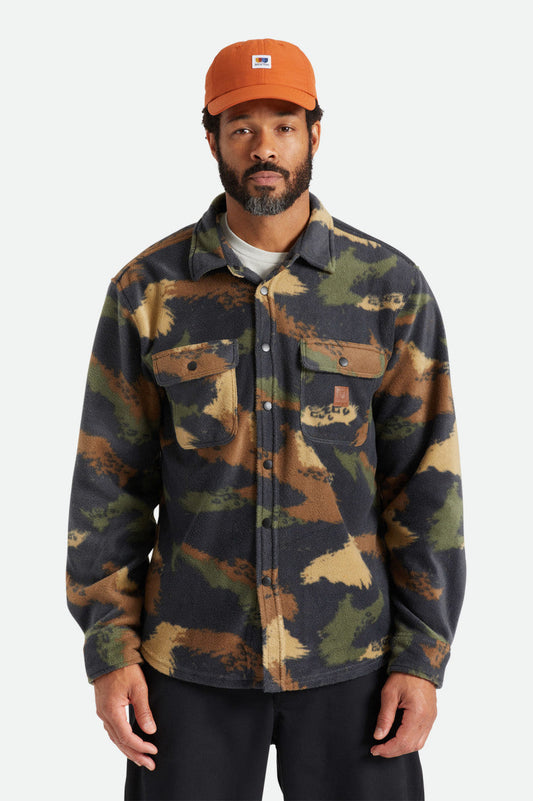 Bowery L/S Arctic Stretch Fleece - Brushed Camo